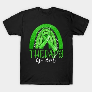 Therapy Is Cool  End the Stigma Mental Health Awareness T-Shirt